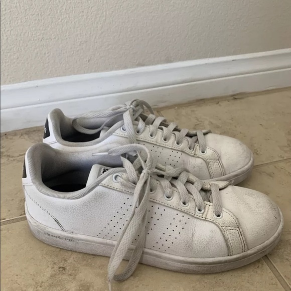 ADIDAS Cloudfoam Advantage Stripe 8.5 - Picture 1 of 4